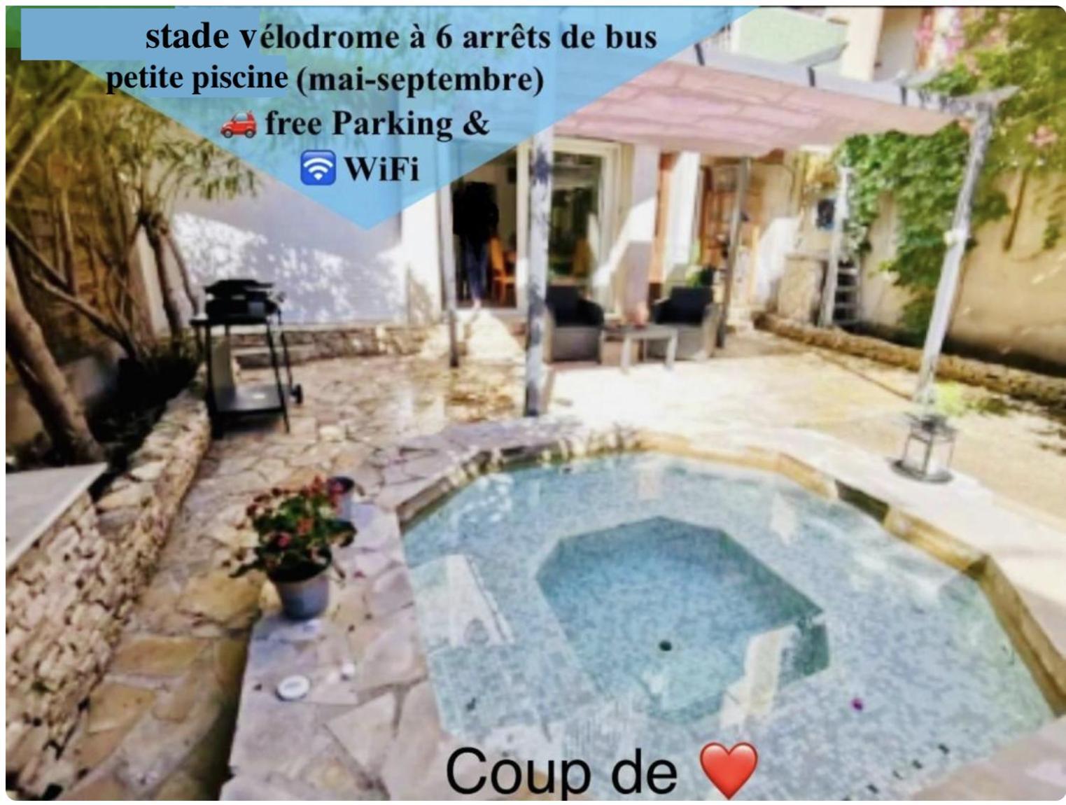 Appartement Grand Soleil Velodrome- Marseille